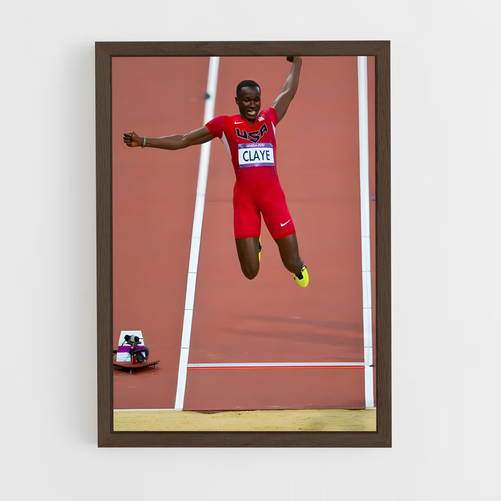 Poster Will claye – affiche Athlétisme (vue 5)